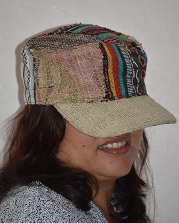 Patched Hemp Cotton Caps