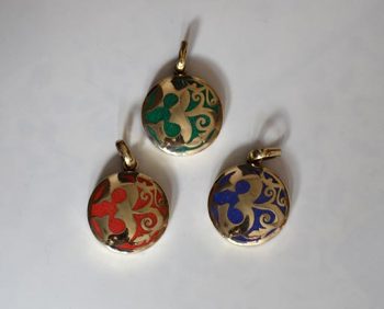 White Metal OM Pendents
