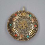 Himalayan Hand Carved Metal Pendents