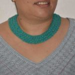 Handmade Glass Bead Pote Choker