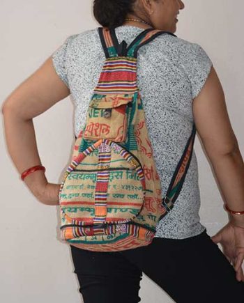 Recycled Jute Rucksack