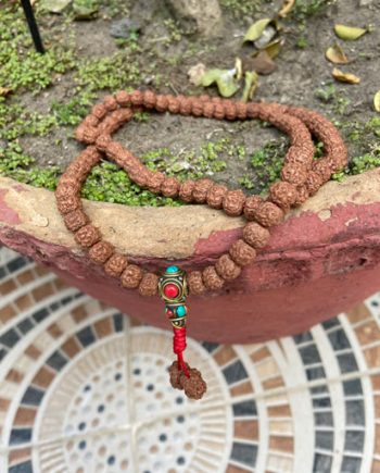 Natural Rudraksha Seed Mala