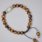 Buddha Face Tiger Eye Bracelet