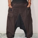 Drrop Crotch Cotton Trouser