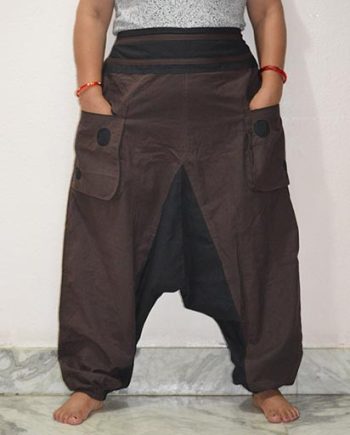 Drrop Crotch Cotton Trouser