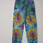 Tie Dyed Cotton Pants
