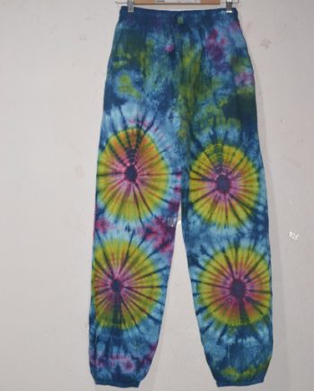 Tie Dyed Cotton Pants