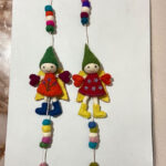 Handmade Angel Felt Hangings