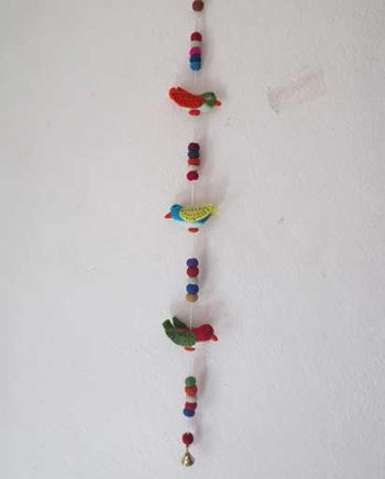 Handmade Felt Bird Decoration