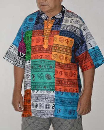 Patchwork Cotton Kurtha