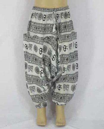 Kids OM Cotton Harem Trousers