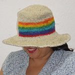 Hemp Cotton Rainbow Hats