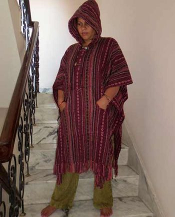 Stonewashed Brushed Cotton Ponchos
