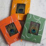 Peacock Feather Handmade Note Book