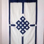 Tibetan Endless Knot Cotton Door Curtain