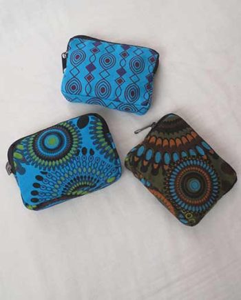 Assorted Prints Cotton Coin Purses