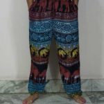 Loose Style Tie Dyed Cotton Pants