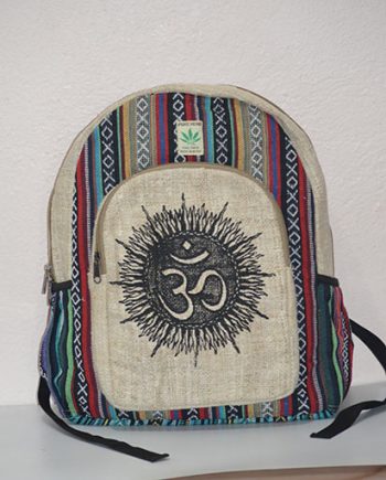 OM Hemp Cotton Backpacks