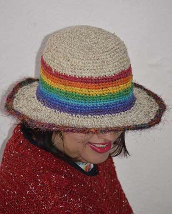 Recycled Silk Rim Hemp Hats