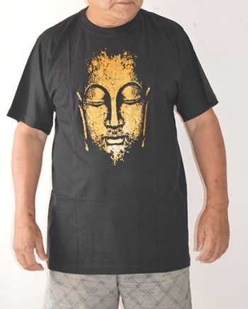 Buddha Face Cotton Tee Shirts