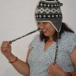 Hand Knitted Woolen Ear Flap Hats