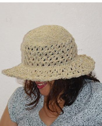 Netted Design Hemp Hats