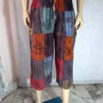 Stonewashed Three Quarter Trouser