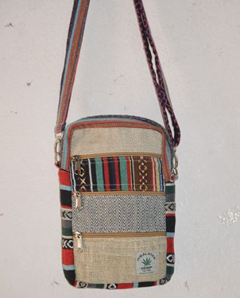 Five Zipper Hemp Cotton Bags