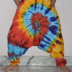 Tie Dye Afghani Cotton Trousers