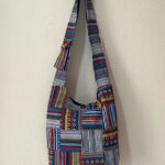 Front Patchwork Cotton Bags