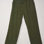 Enzyme Washed Cotton Trousers