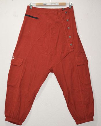 Enzyme Washed Cotton Trousers