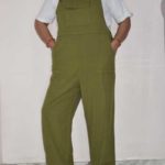 Straight Leg Cotton Dungarees