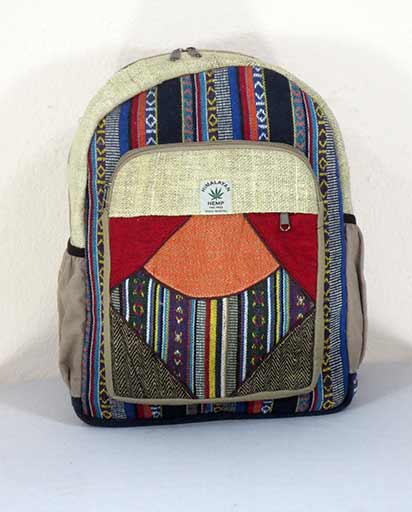 hemp bookbag