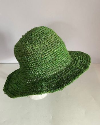 Colored Crochet Hemp Hats