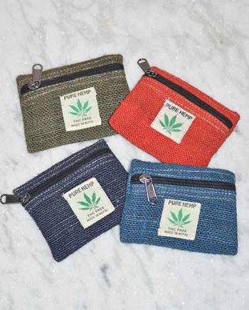 Small Hemp Coin Purses