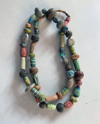 Handmade Mud Beads Necklace