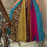 Skirts,-Silk-Long-Skirt