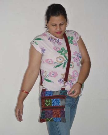 Cotton Patchwork Passport Bags