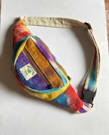 Tie Dyed Hemp Cotton Belt Bags