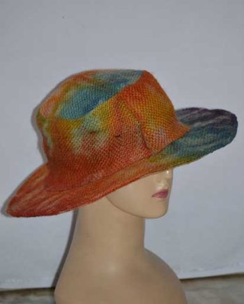 Recycled Jute Tie Dyed Hats