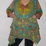 Cotton Tie Dyed Loose Tops