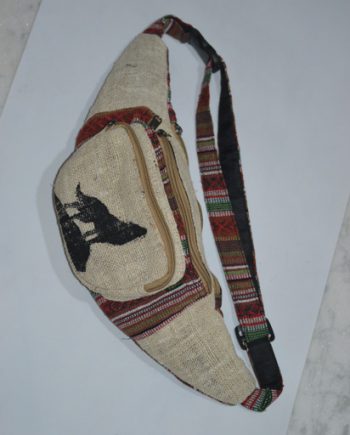 Handmade Hemp Belt Bags