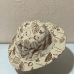 Mushroom Printed Cotton Hats