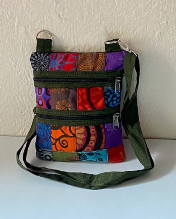 Cotton Patchwork Passport Bags