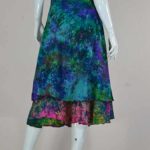 Silk-Layer-Tie-Dyed-Skirts