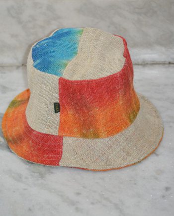 Patchwork Tie Dyed Hemp Hats