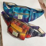 Tie Dyed Hemp Waist Bags
