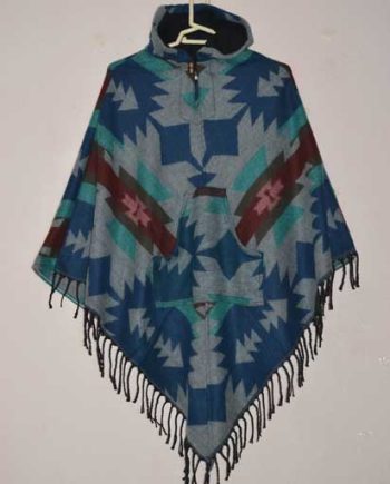 Warm Woolen Hood Ponchos