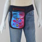 Patch Flower Cotton Belt Bags
